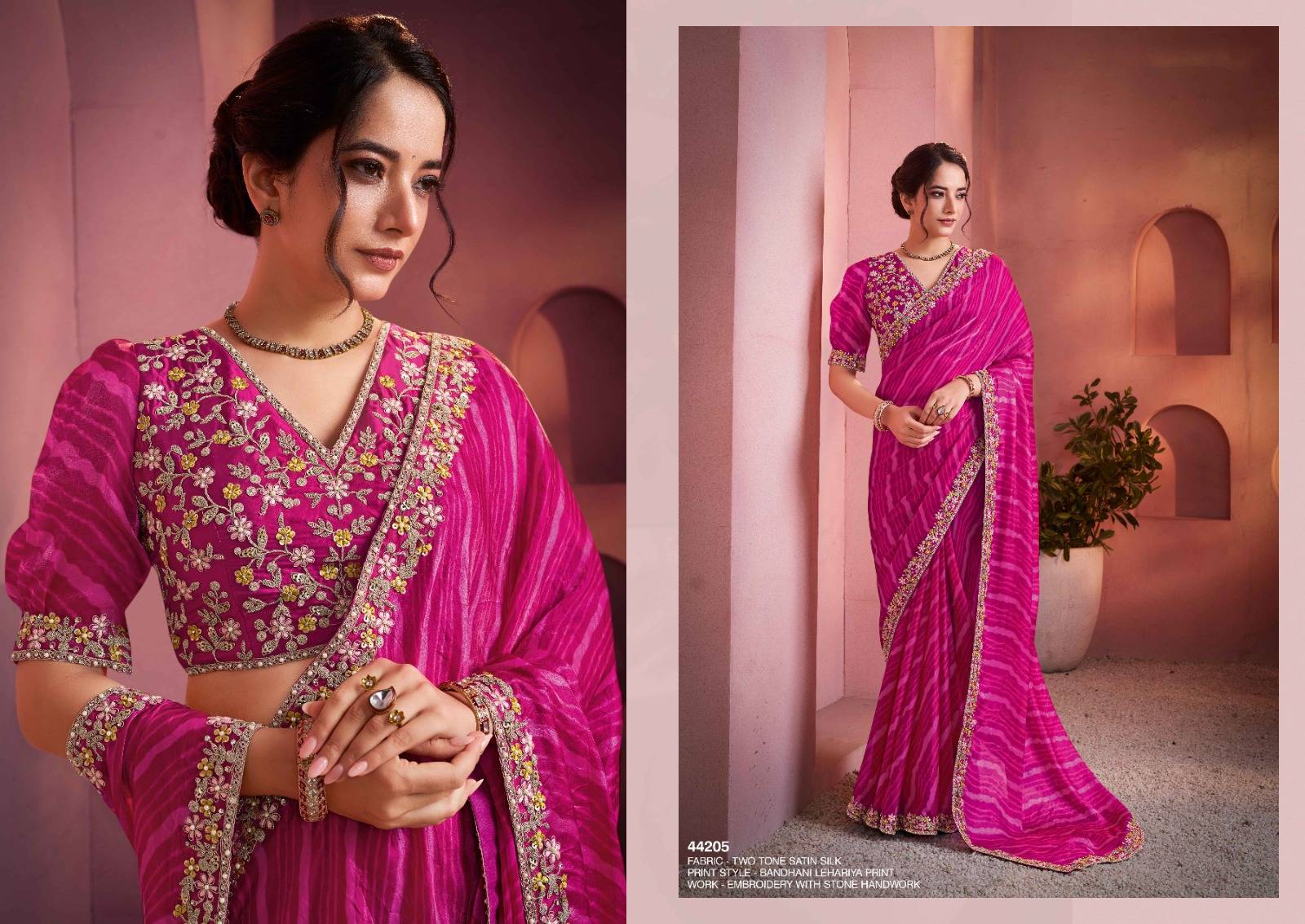 NORITA 44200 LEHR by MAHOTSAV 44205 to 44213 series Indian Traditional Wear Silk sarees At Wholesale Price